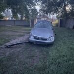 Полицейские проводят проверку по факту ДТП в Леньках
